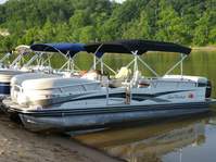 Bob and Patty's Sun Tracker Pontoon