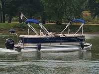 Nate and Stacie Crest Pontoon