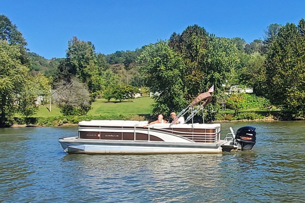 Mike and Mary 2020 Bennington Pontoon