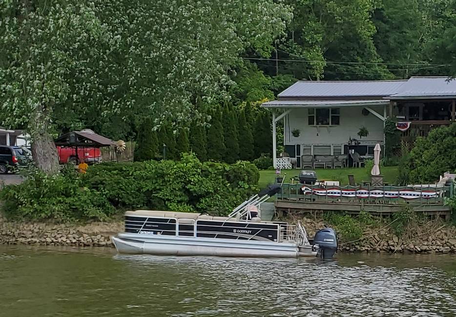 Tony and Betsy' Godfrey Pontoon